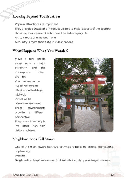 A Wander in Japan Guide: First-Time Visitor Handbook (Digital PDF)