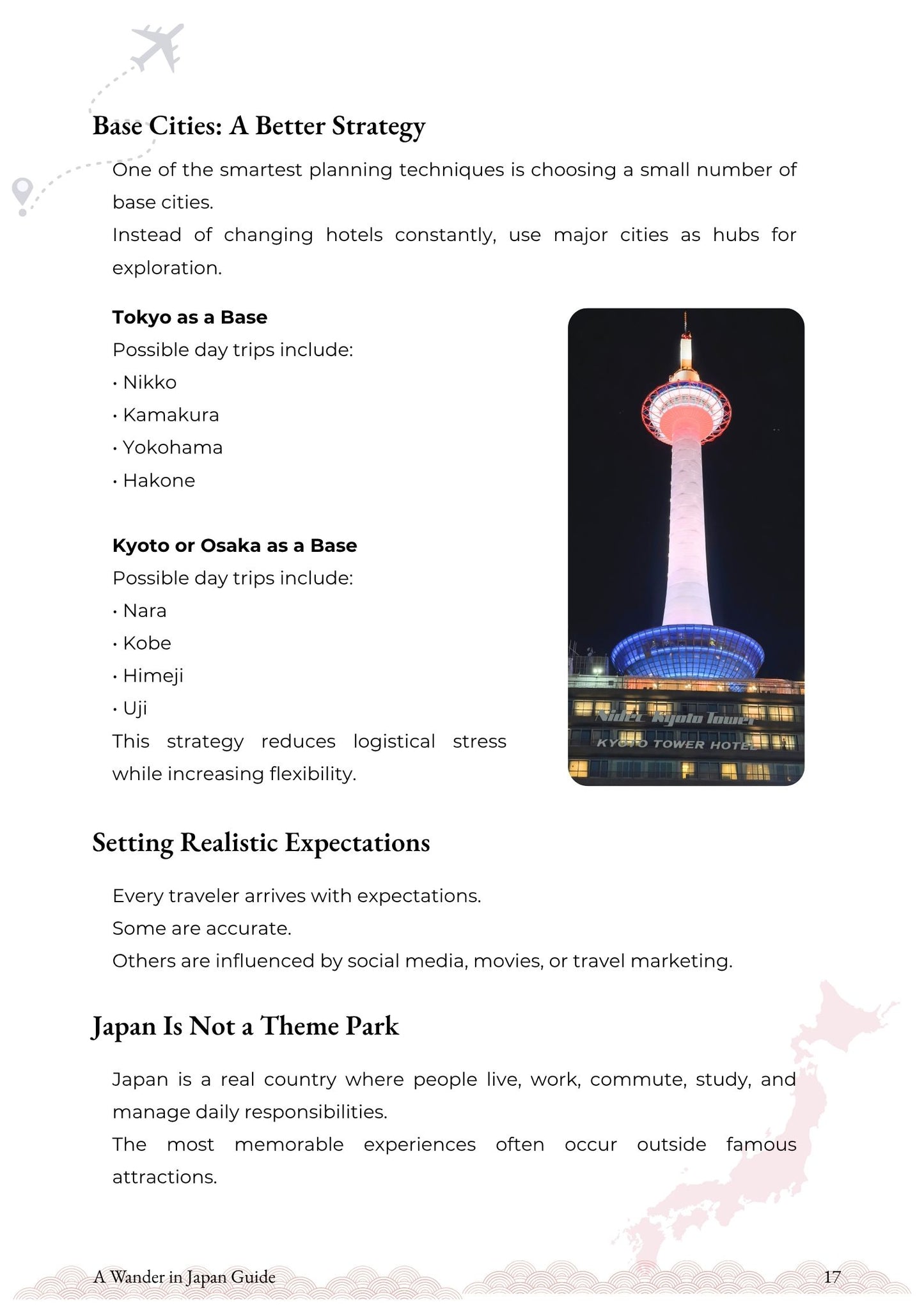 A Wander in Japan Guide: First-Time Visitor Handbook (Digital PDF)