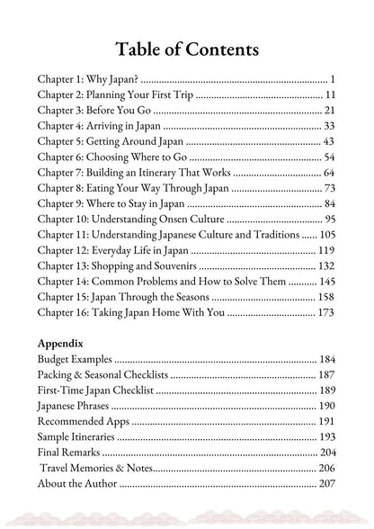 A Wander in Japan Guide: First-Time Visitor Handbook (Digital PDF)
