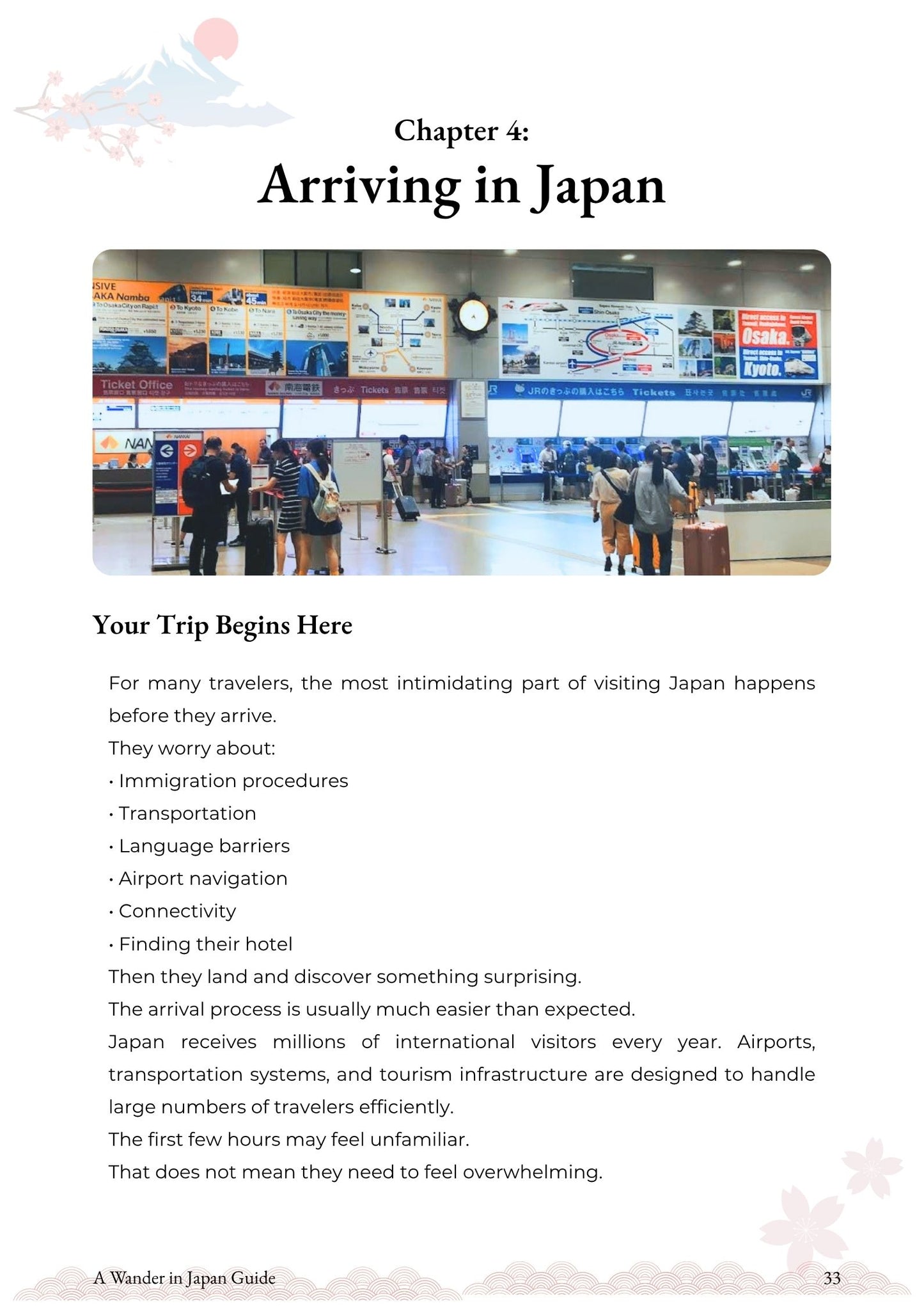 A Wander in Japan Guide: First-Time Visitor Handbook (Digital PDF)
